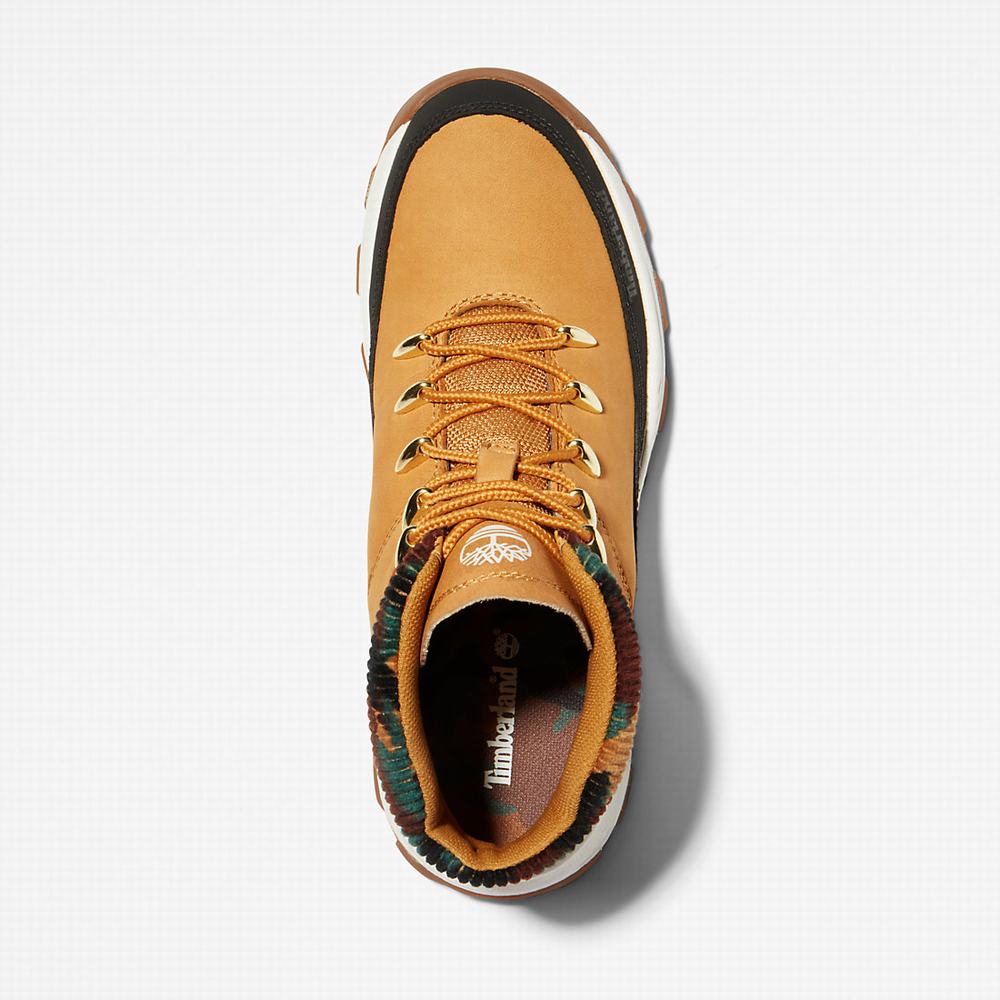 Dětské Tenisky Timberland Brooklyn High Top Žluté | TI62849-473