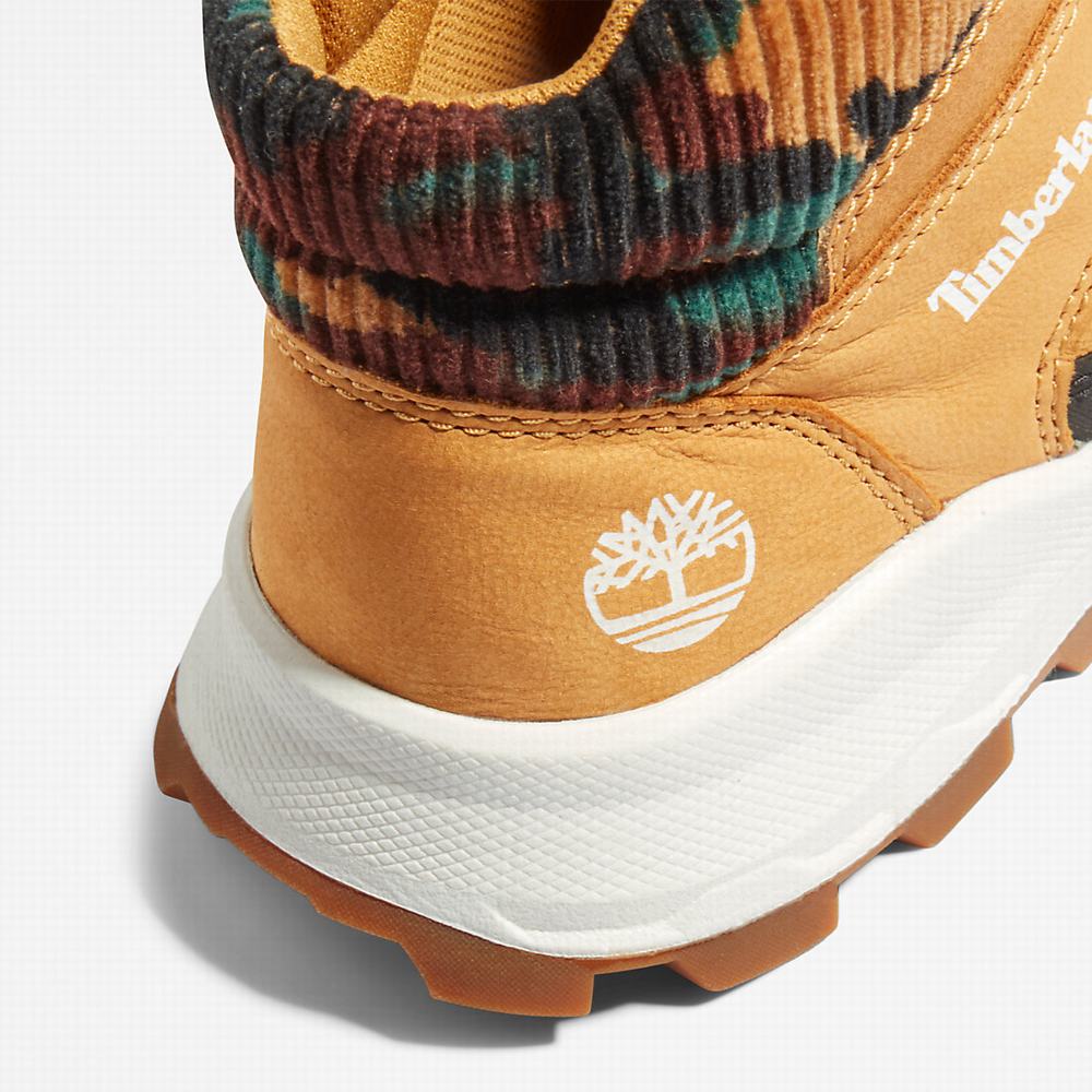 Dětské Tenisky Timberland Brooklyn High Top Žluté | TI62849-473