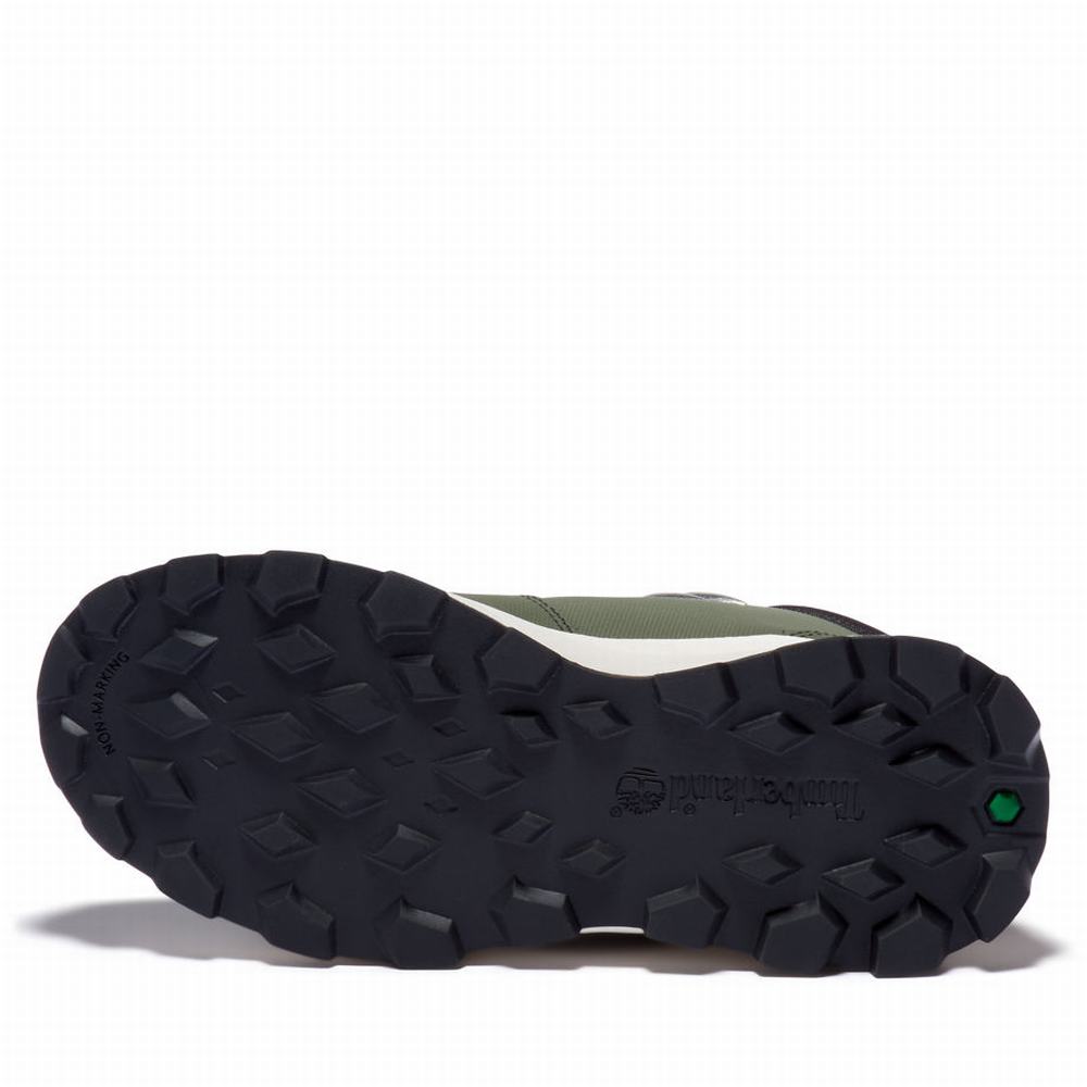 Dětské Tenisky Timberland Brooklyn Lace-Up Zelene | TI17265-572