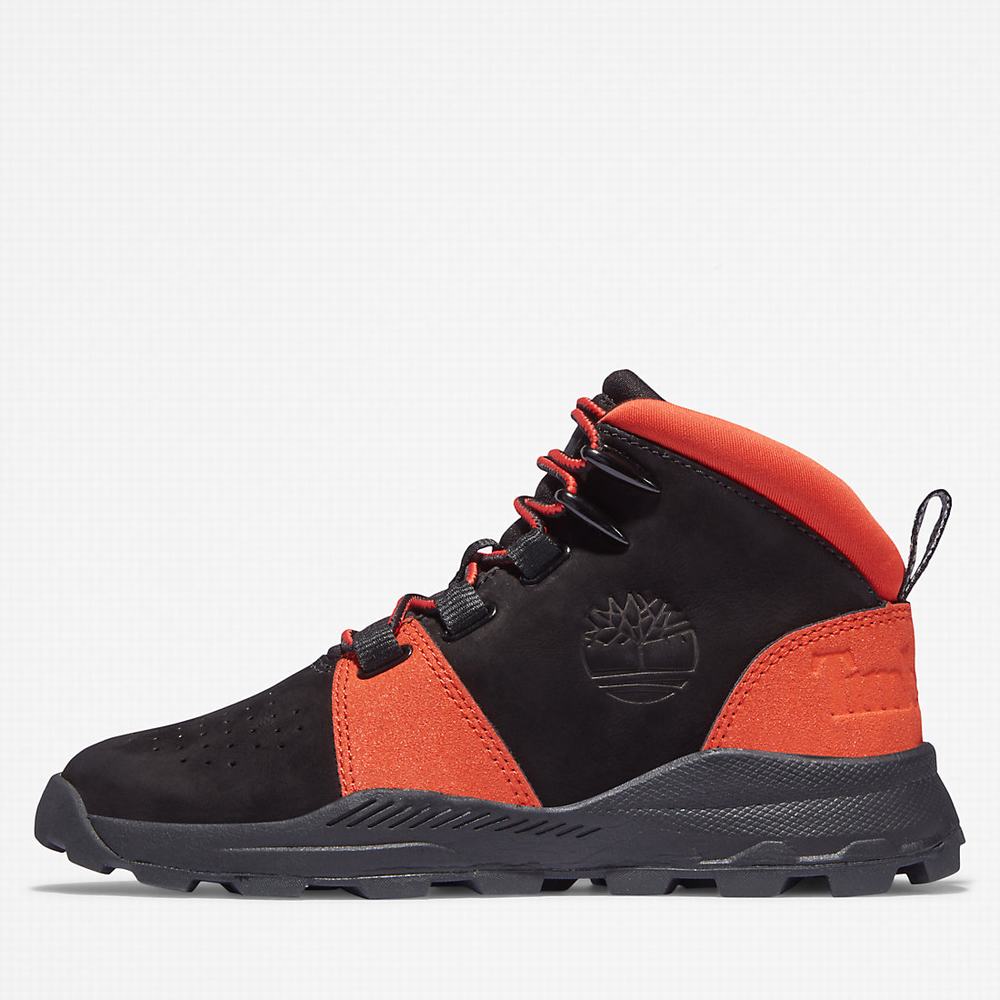 Dětské Tenisky Timberland Brooklyn Lace-Up Černé | TI68159-087