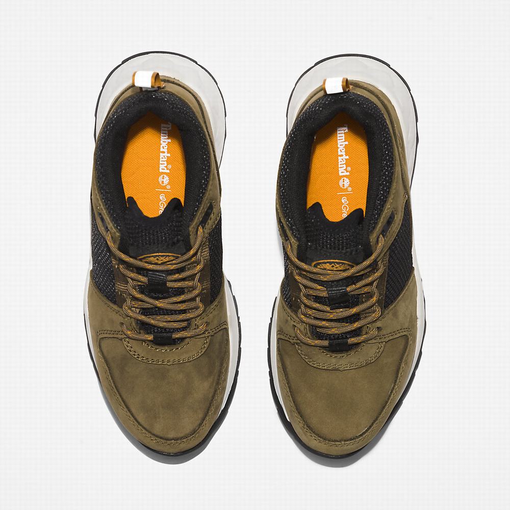 Dětské Tenisky Timberland GreenStride™ Solar Wave Zelene | TI86174-547