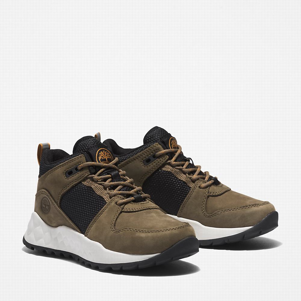 Dětské Tenisky Timberland GreenStride™ Solar Wave Zelene | TI86174-547