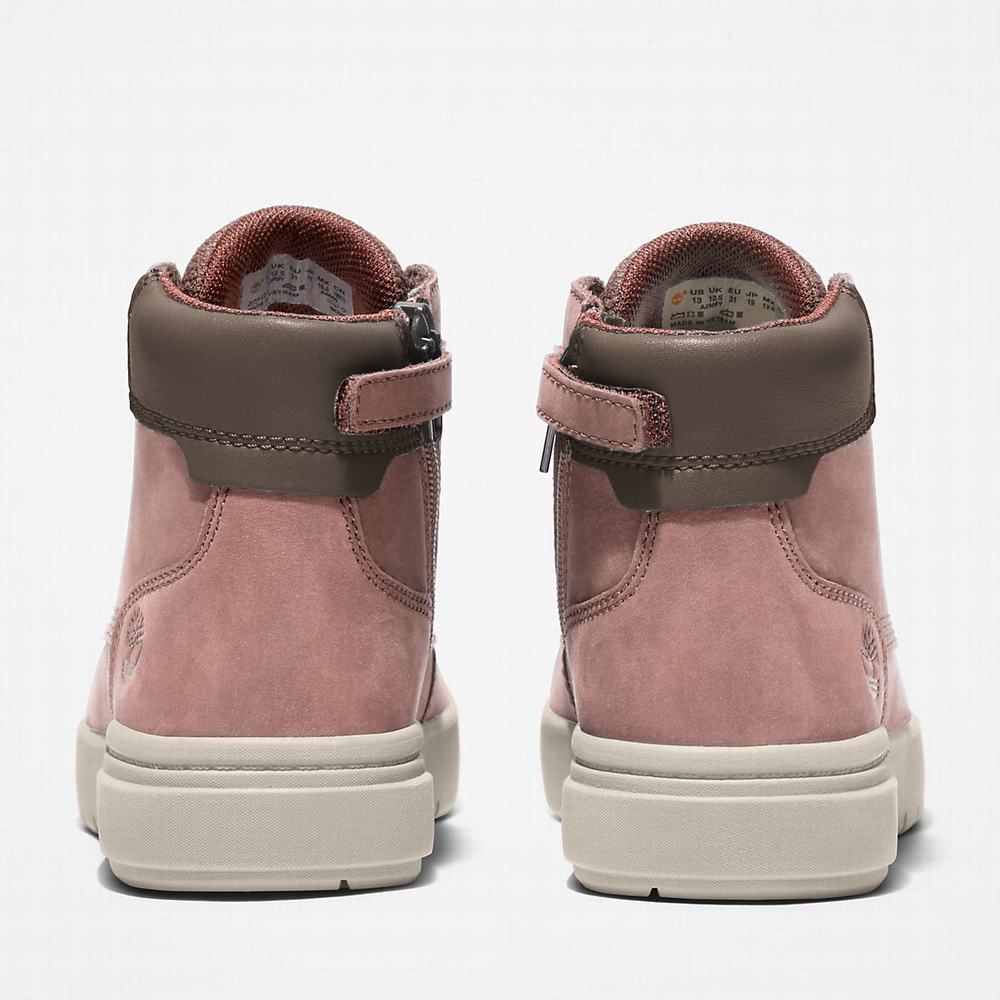 Dětské Tenisky Timberland Seneca Bay High-top Světle Růžové | TI30169-432