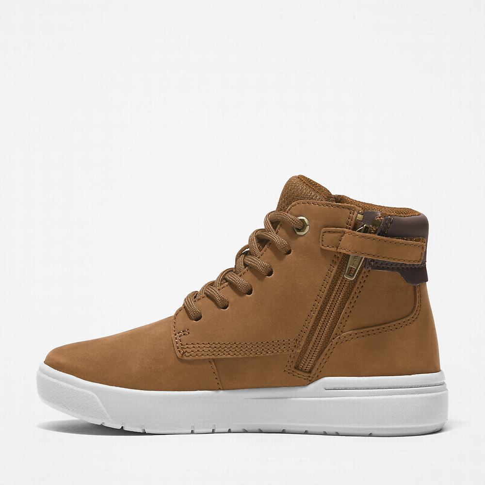 Dětské Tenisky Timberland Seneca Bay High-top Světle Hnědé | TI41270-103