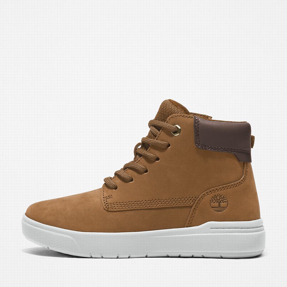 Dětské Tenisky Timberland Seneca Bay High-top Světle Hnědé | TI41270-103