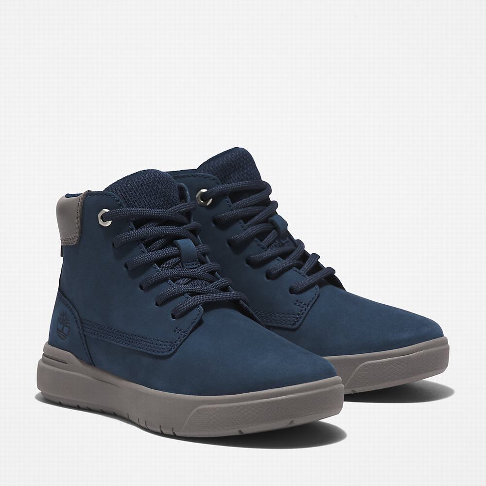 Dětské Tenisky Timberland Seneca Bay High-top Tmavě Blankyt | TI74103-493