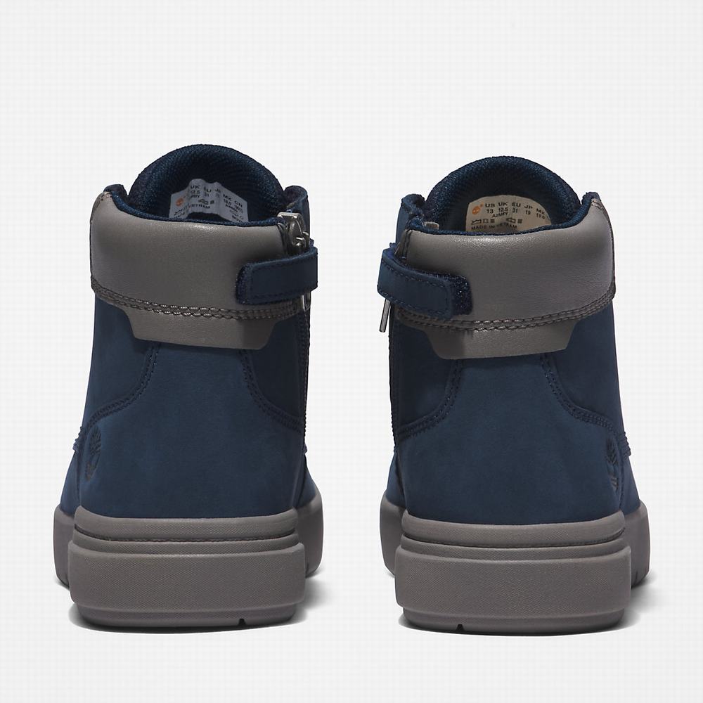 Dětské Tenisky Timberland Seneca Bay High-top Tmavě Blankyt | TI74103-493