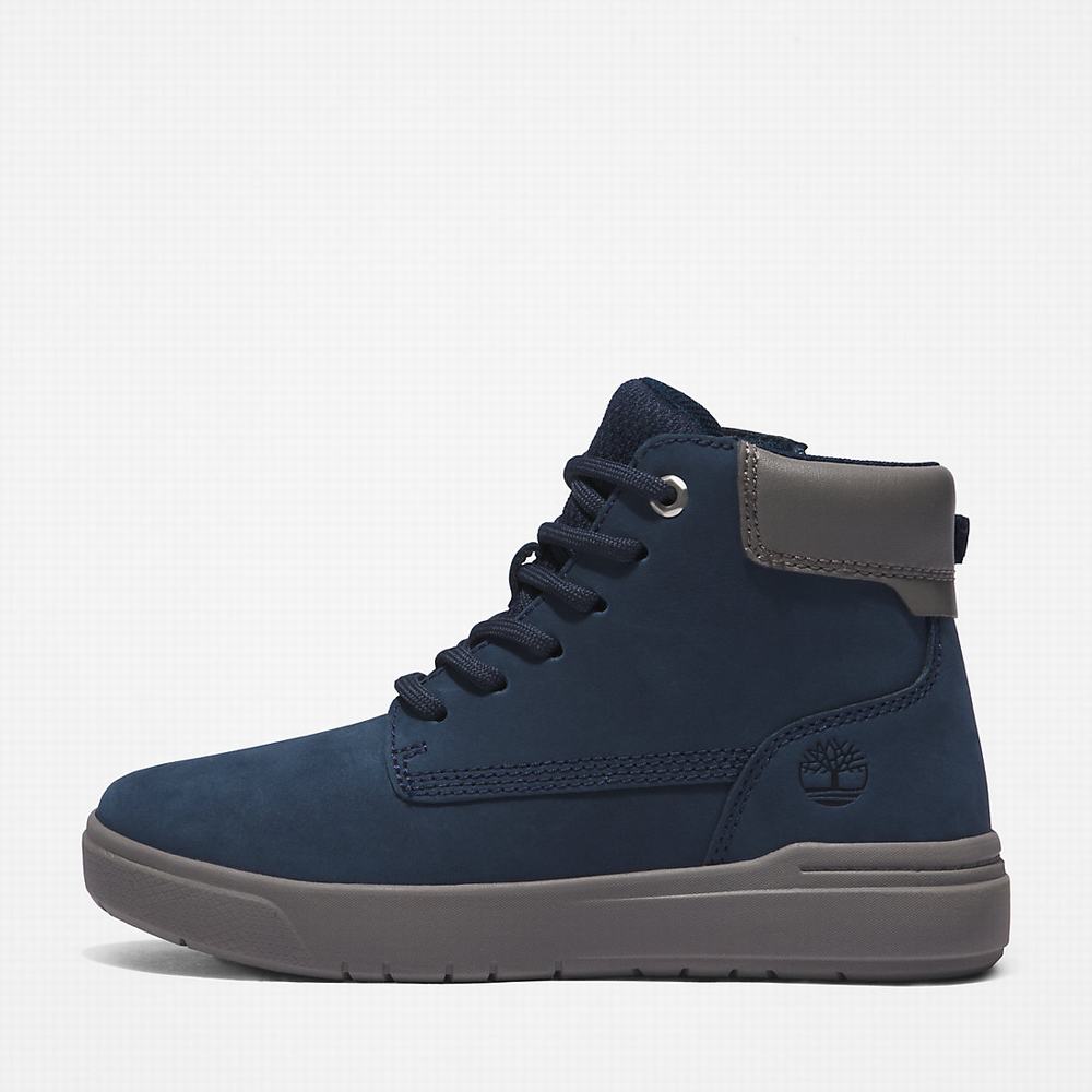 Dětské Tenisky Timberland Seneca Bay High-top Tmavě Blankyt | TI74103-493