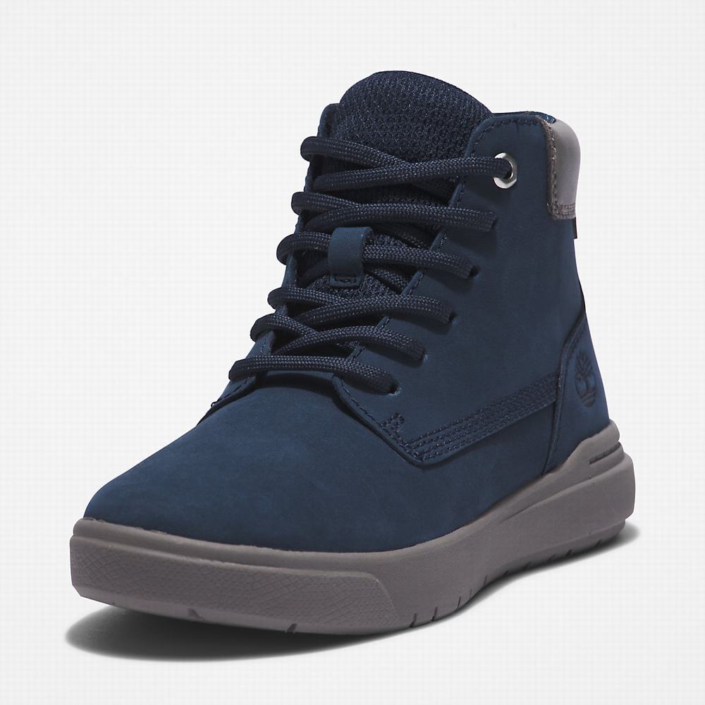 Dětské Tenisky Timberland Seneca Bay High-top Tmavě Blankyt | TI74103-493
