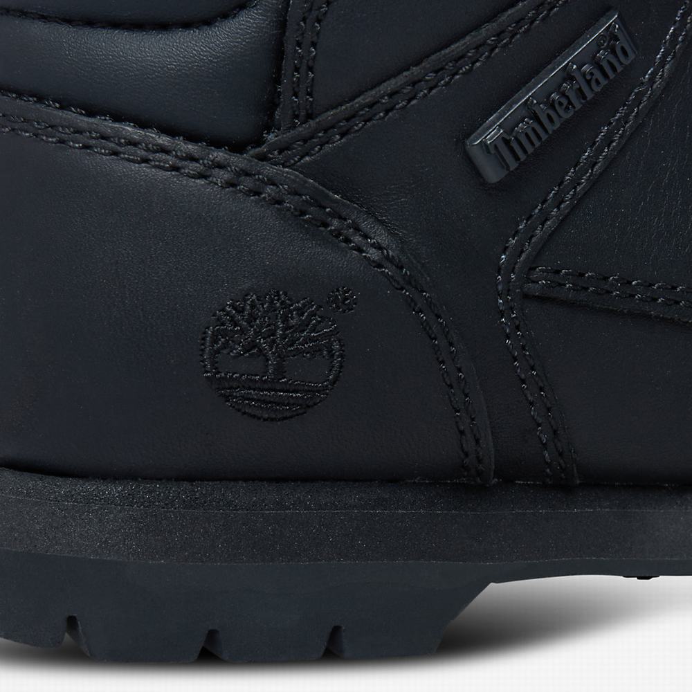 Dětské Trekové Boty Timberland Euro Sprint Mid Hiker Černé | TI04316-593