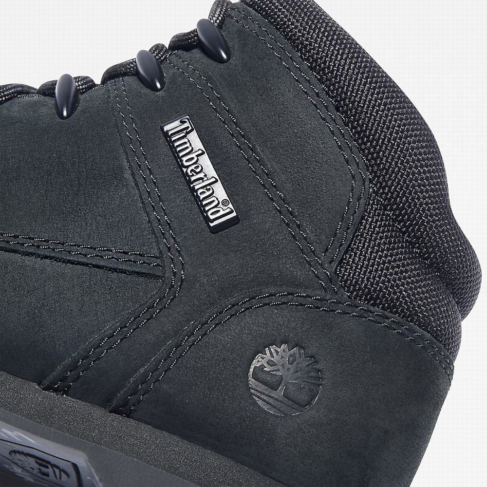 Dětské Trekové Boty Timberland Euro Sprint Mid Hiker Černé | TI16725-815