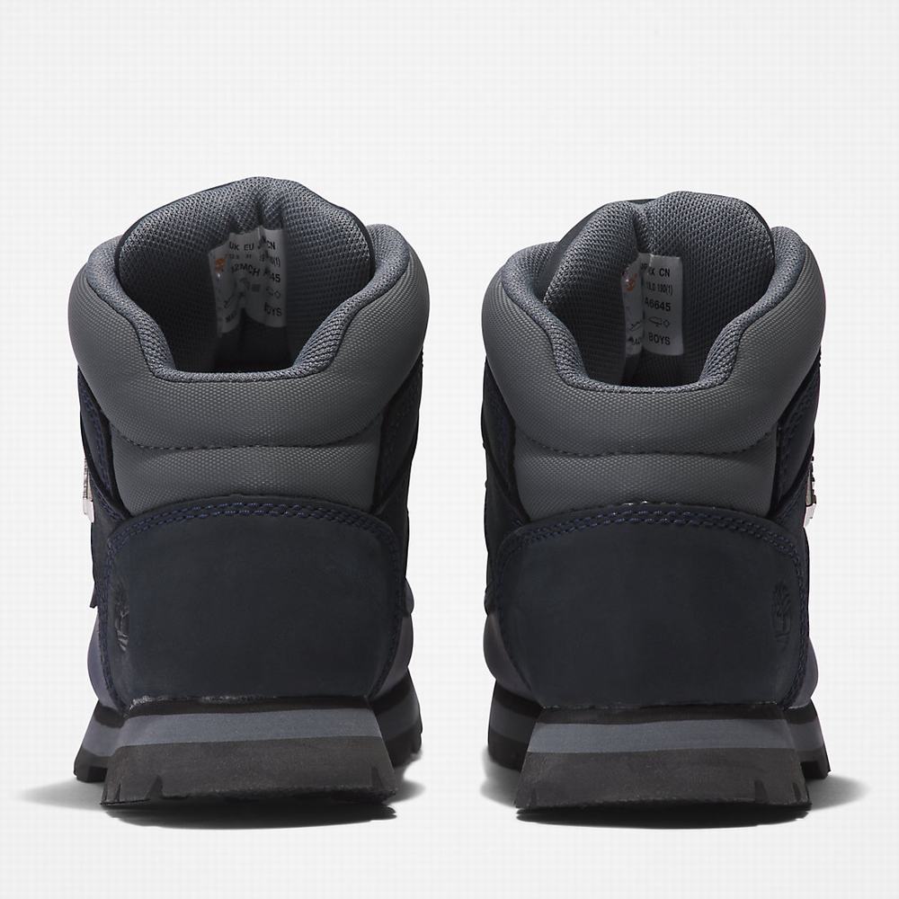 Dětské Trekové Boty Timberland Euro Sprint Tmavě Blankyt | TI18729-659