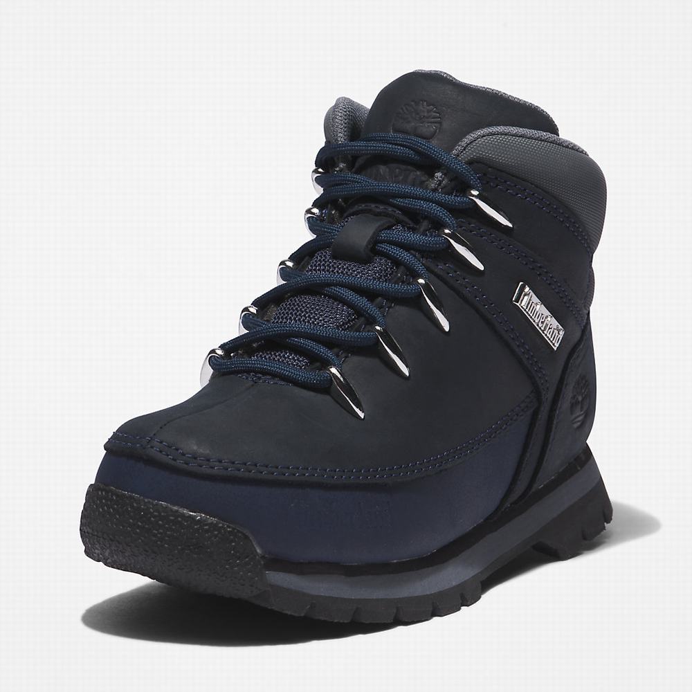 Dětské Trekové Boty Timberland Euro Sprint Tmavě Blankyt | TI18729-659