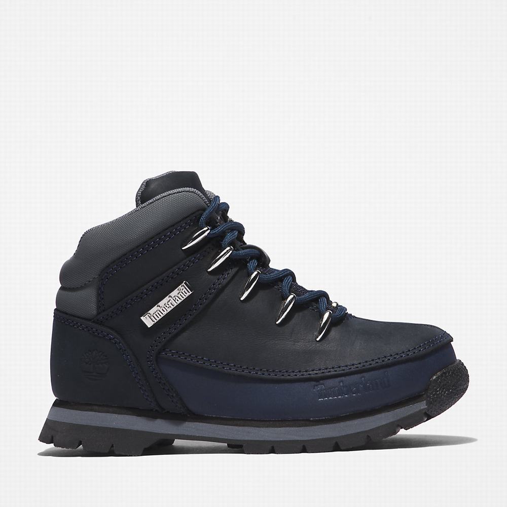 Dětské Trekové Boty Timberland Euro Sprint Tmavě Blankyt | TI18729-659