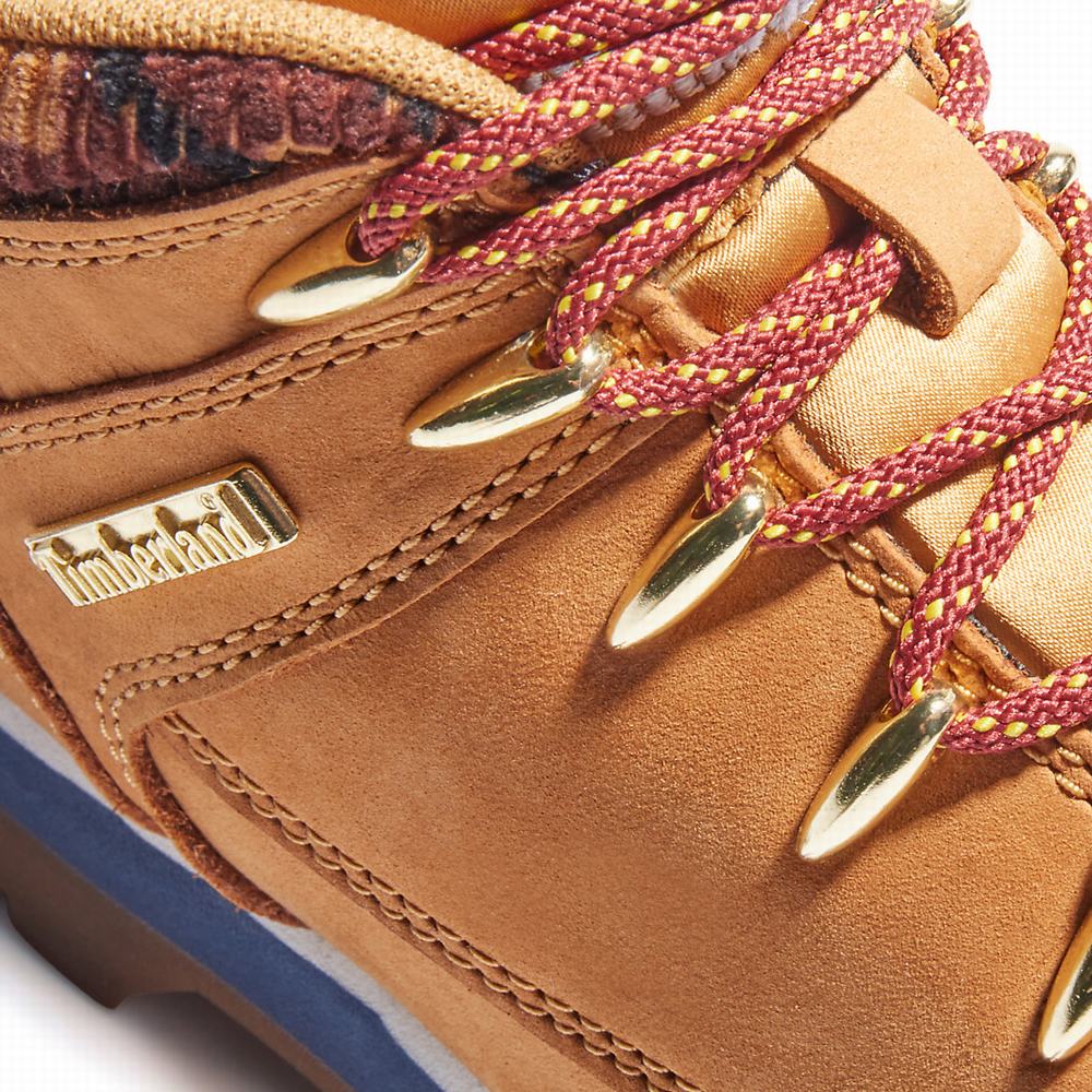 Dětské Trekové Boty Timberland Euro Sprint Mid Hiker Žluté | TI19763-729