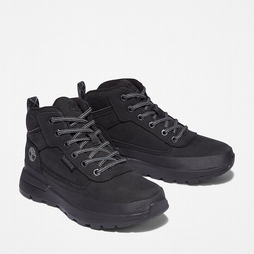 Dětské Trekové Boty Timberland Field Trekker Černé | TI13468-692