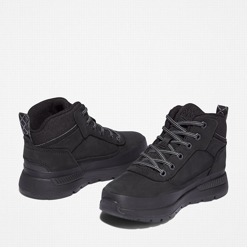 Dětské Trekové Boty Timberland Field Trekker Černé | TI13468-692