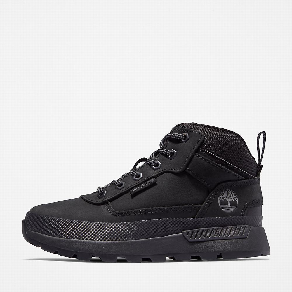 Dětské Trekové Boty Timberland Field Trekker Černé | TI13468-692