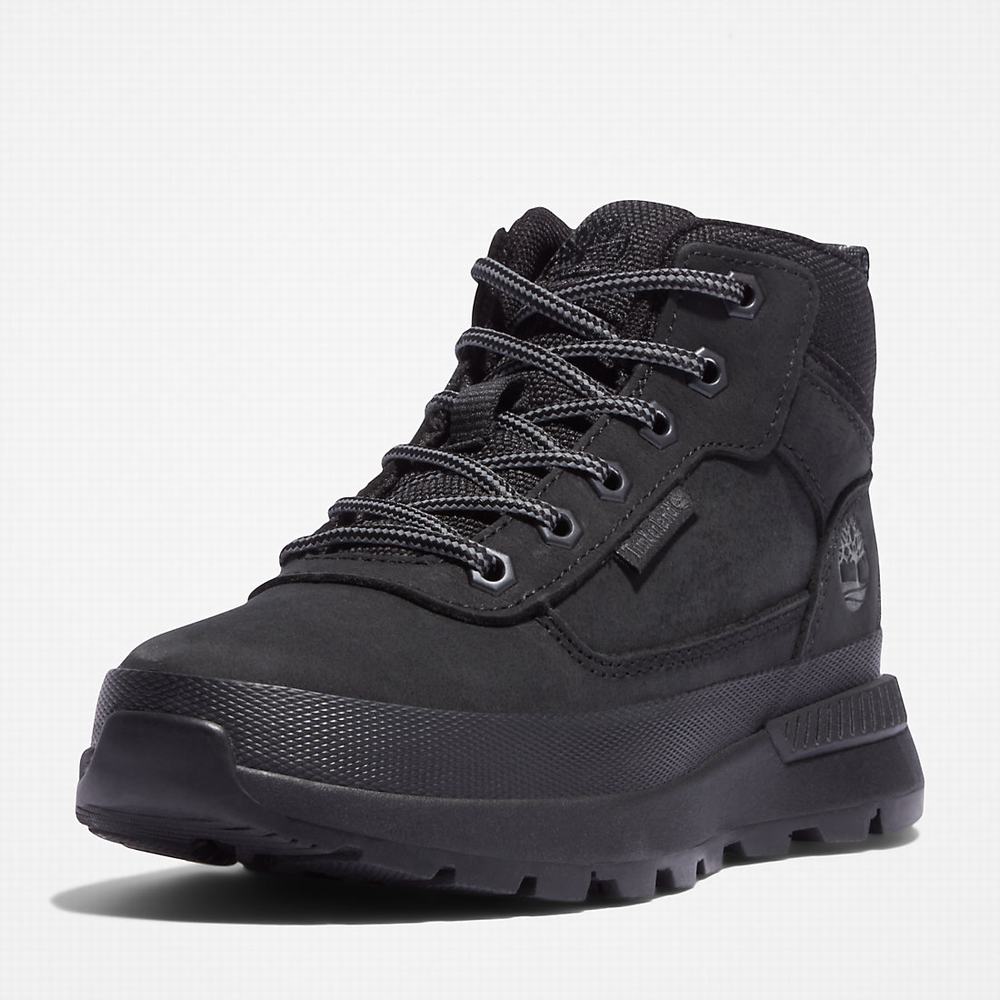 Dětské Trekové Boty Timberland Field Trekker Černé | TI13468-692