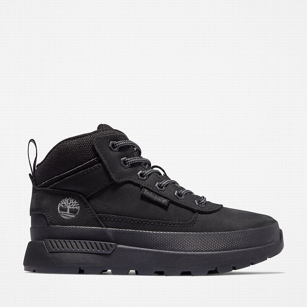 Dětské Trekové Boty Timberland Field Trekker Černé | TI13468-692