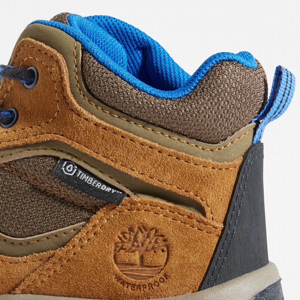 Dětské Trekové Boty Timberland Mt. Maddsen Waterproof Hnědé | TI89623-945