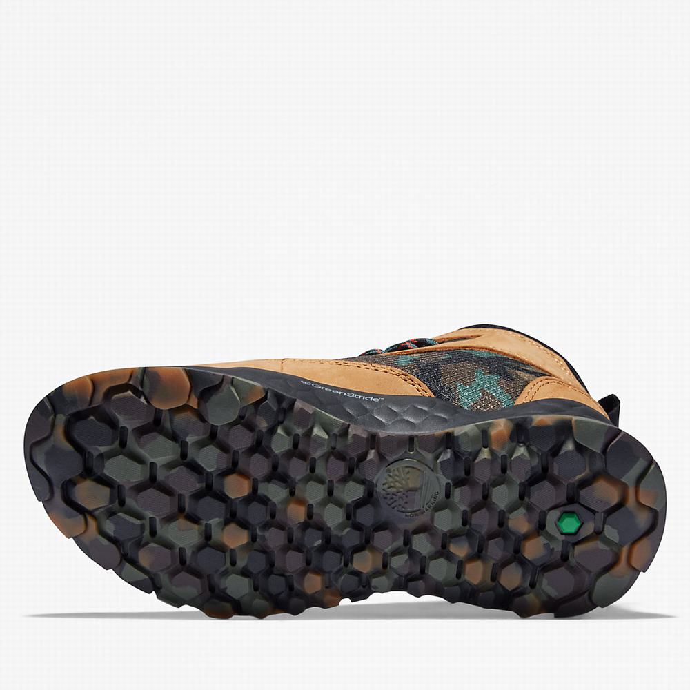 Dětské Trekové Boty Timberland Solar Wave GreenStride™ Hiker Žluté | TI54892-359