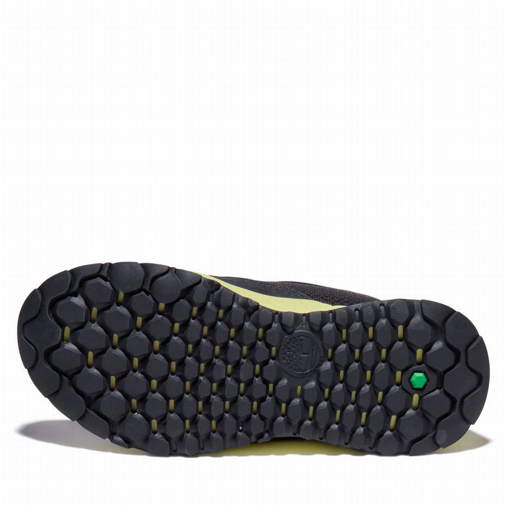 Dětské Trekové Boty Timberland Solar Wave GreenStride™ Hiker Černé | TI86473-327