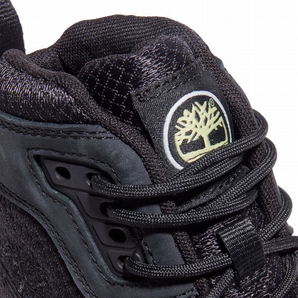 Dětské Trekové Boty Timberland Solar Wave GreenStride™ Hiker Černé | TI86473-327