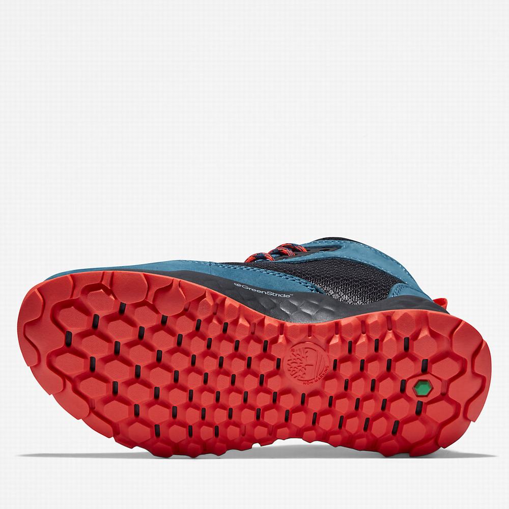 Dětské Trekové Boty Timberland Solar Wave GreenStride™ Hiker Blankyt | TI98156-381
