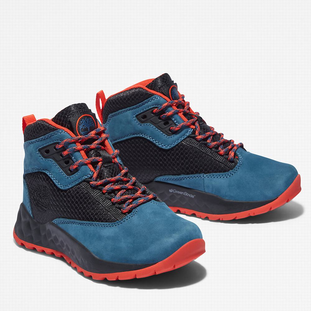 Dětské Trekové Boty Timberland Solar Wave GreenStride™ Hiker Blankyt | TI98156-381