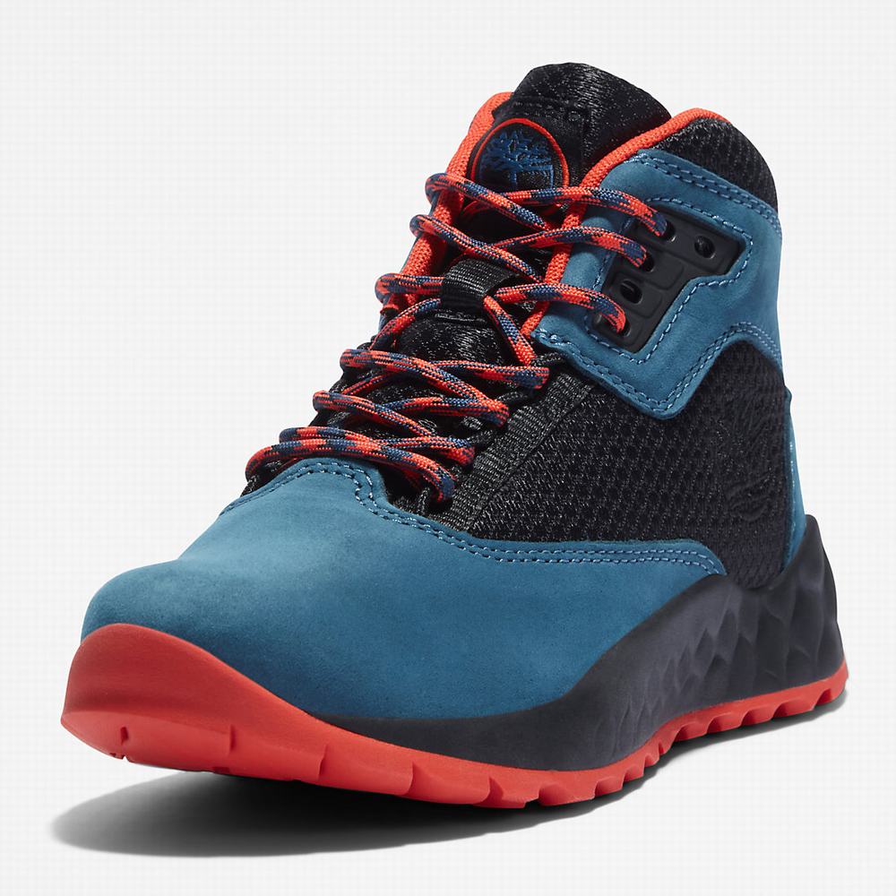 Dětské Trekové Boty Timberland Solar Wave GreenStride™ Hiker Blankyt | TI98156-381