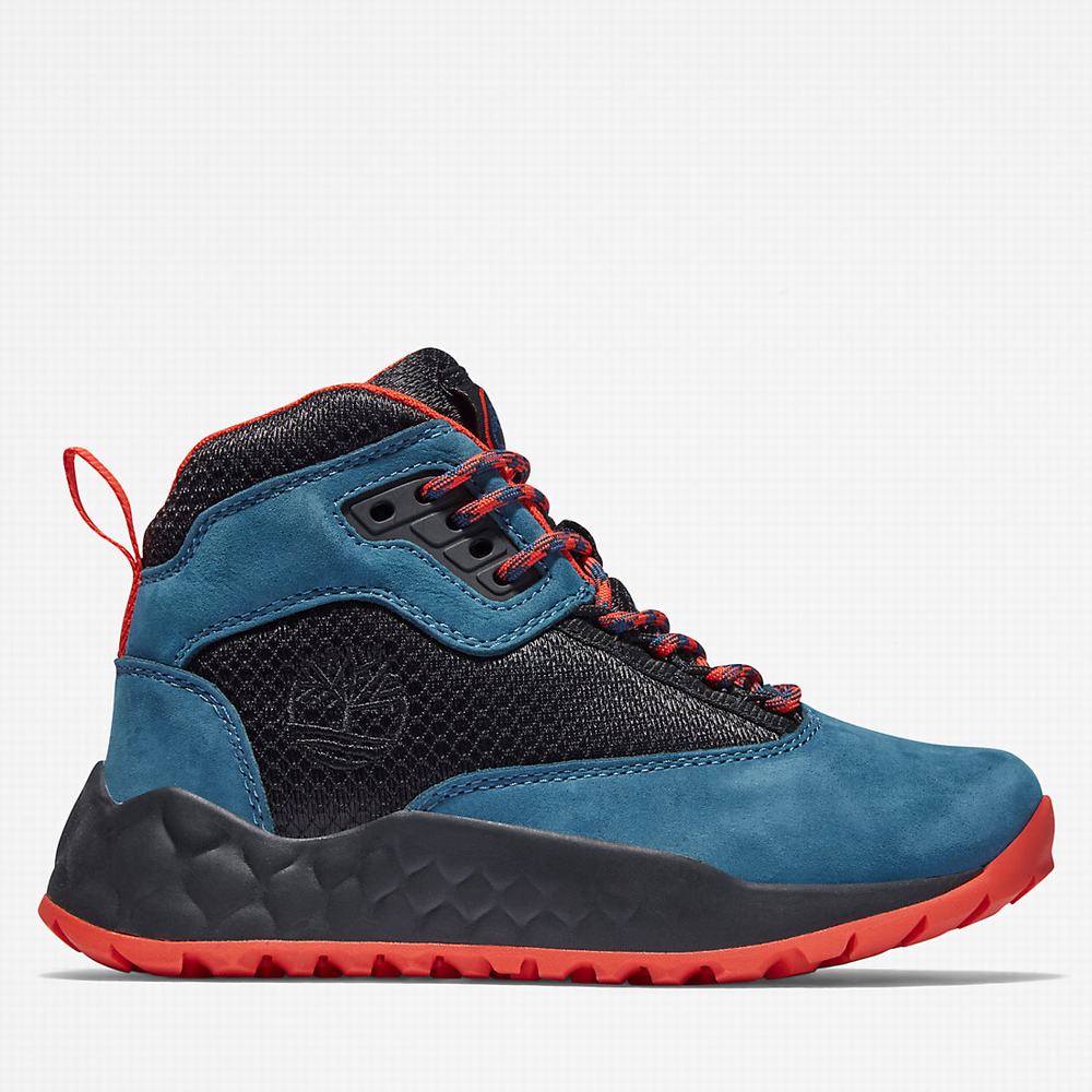 Dětské Trekové Boty Timberland Solar Wave GreenStride™ Hiker Blankyt | TI98156-381