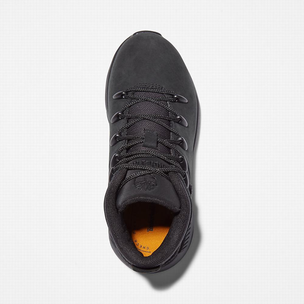 Dětské Trekové Boty Timberland Sprint Trekker Mid Černé | TI71385-947