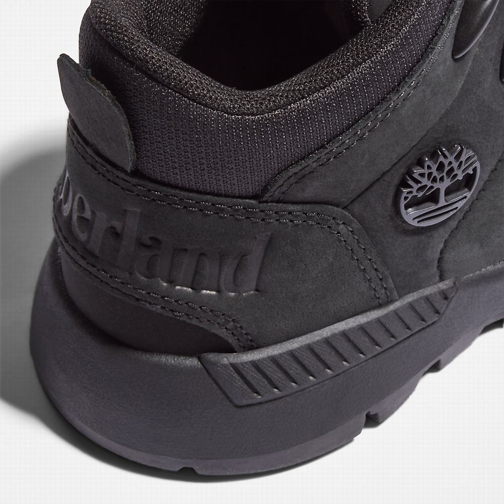 Dětské Trekové Boty Timberland Sprint Trekker Mid Černé | TI71385-947