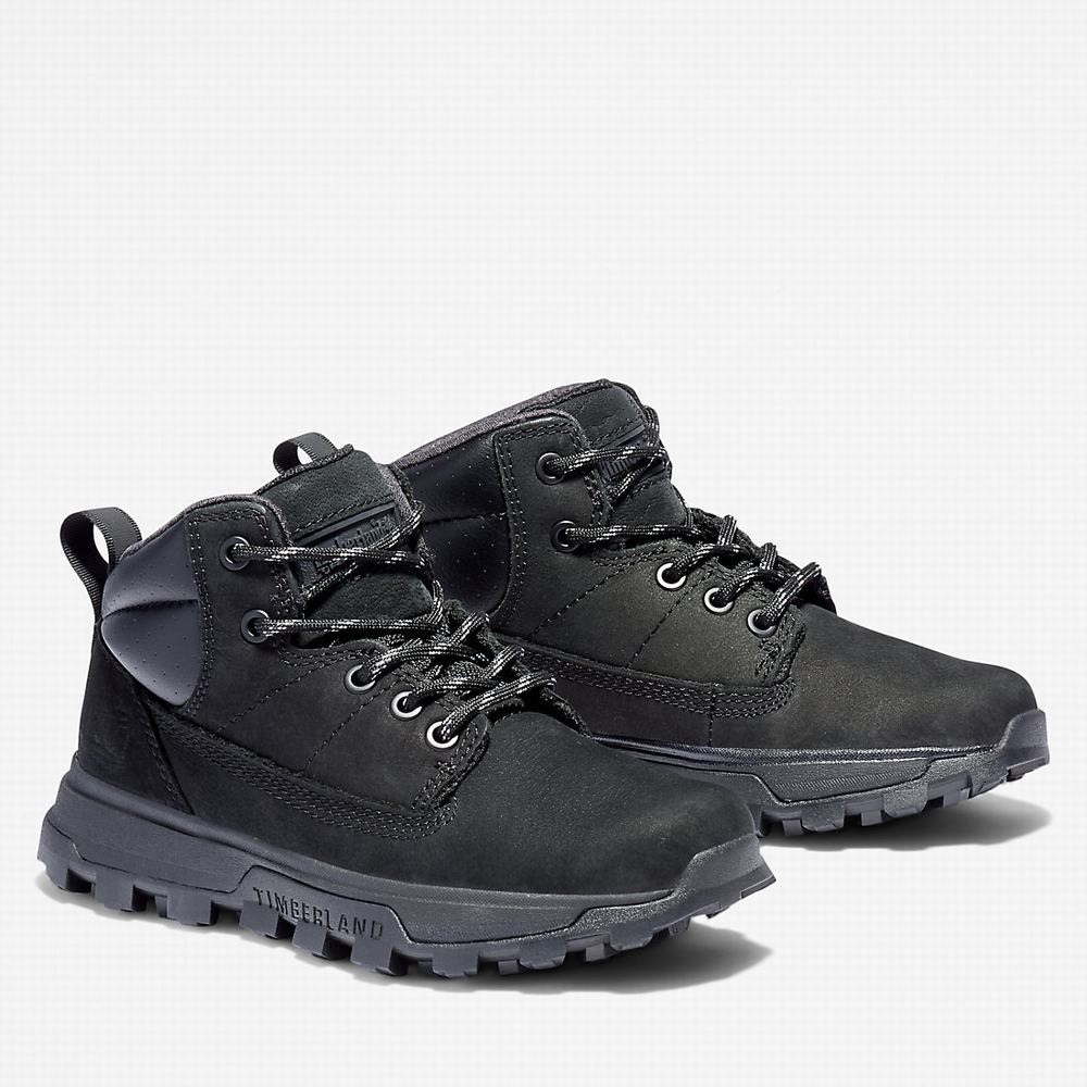 Dětské Trekové Boty Timberland Treeline Mid Hiker Černé | TI31928-706