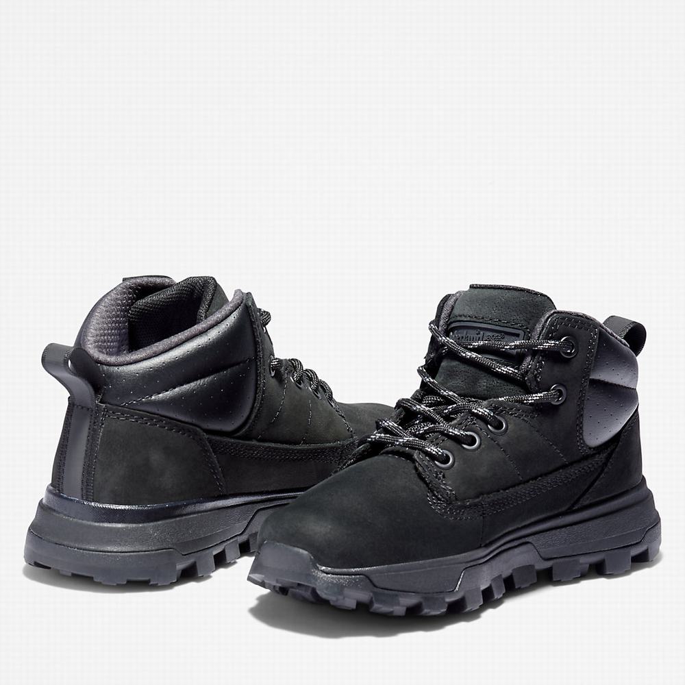Dětské Trekové Boty Timberland Treeline Mid Hiker Černé | TI31928-706