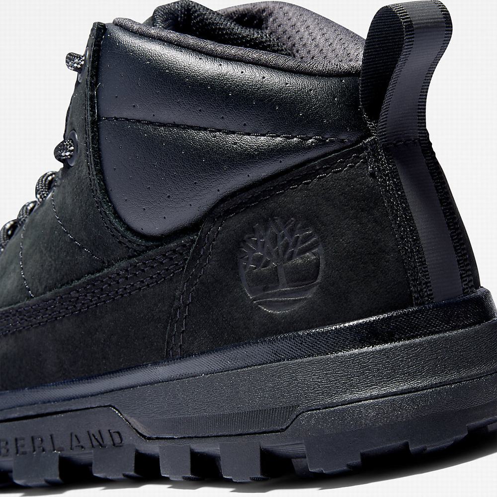 Dětské Trekové Boty Timberland Treeline Mid Hiker Černé | TI31928-706