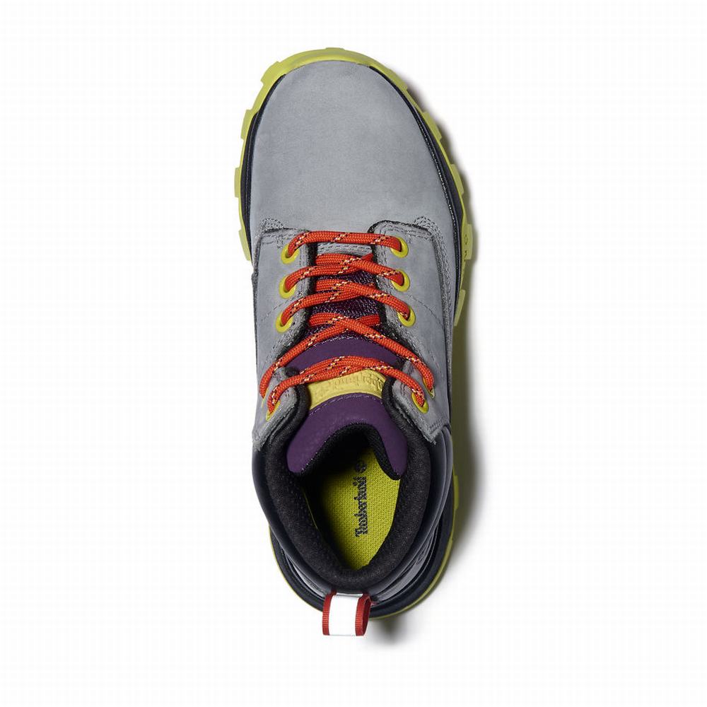 Dětské Trekové Boty Timberland Treeline Mid Hiker Šedé | TI37195-206