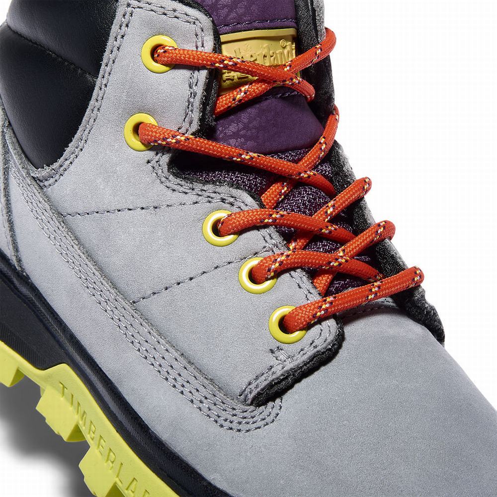 Dětské Trekové Boty Timberland Treeline Mid Hiker Šedé | TI37195-206