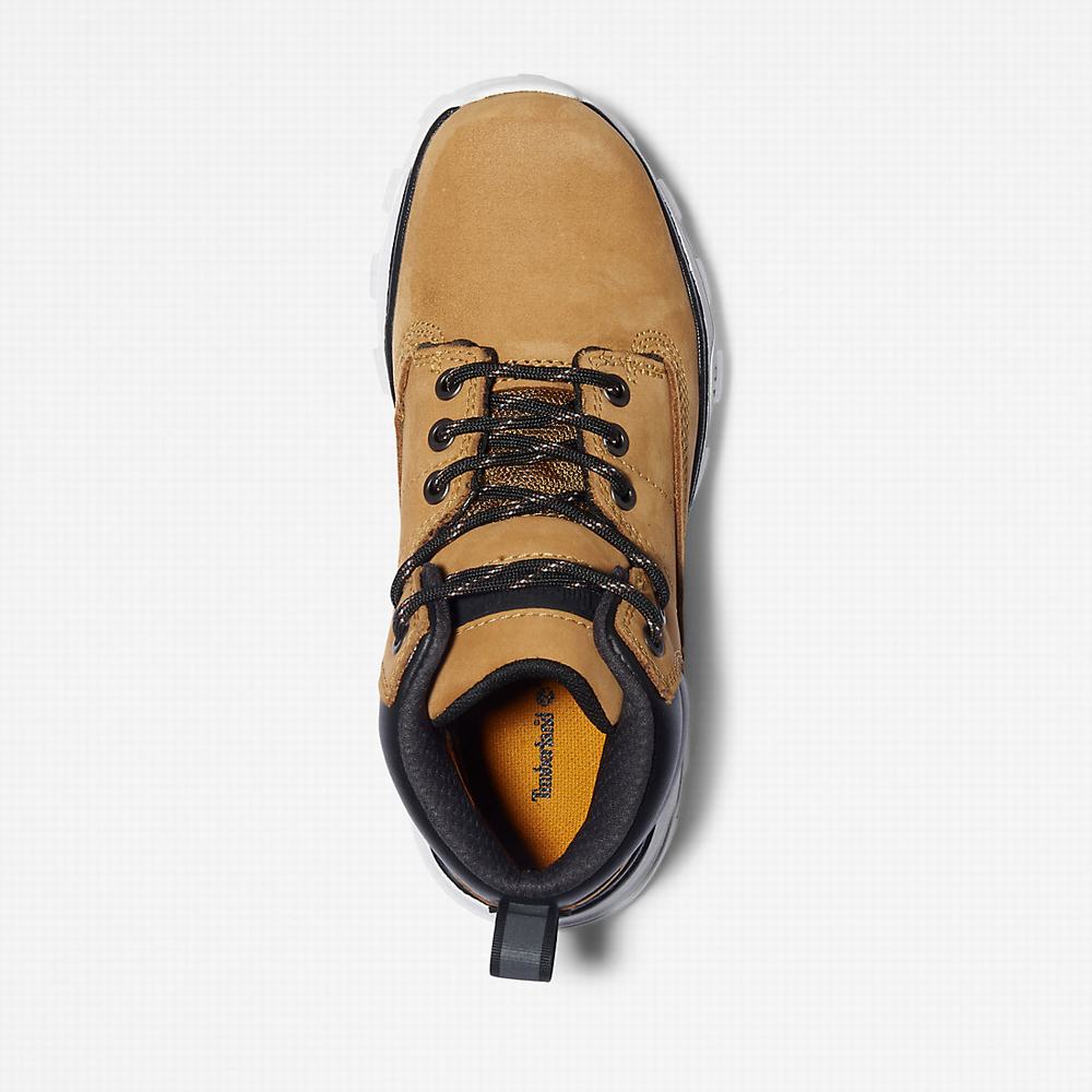Dětské Trekové Boty Timberland Treeline Mid Hiker Žluté | TI39068-780