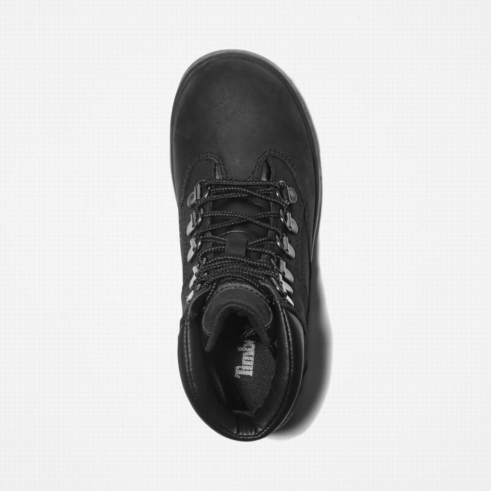 Dětské Zimní Boty Timberland 6-Inch Field Černé | TI46051-923