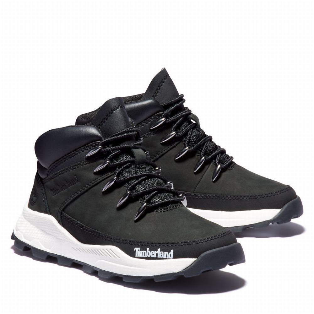 Dětské Zimní Boty Timberland Brooklyn Euro Sprint Černé | TI20134-439