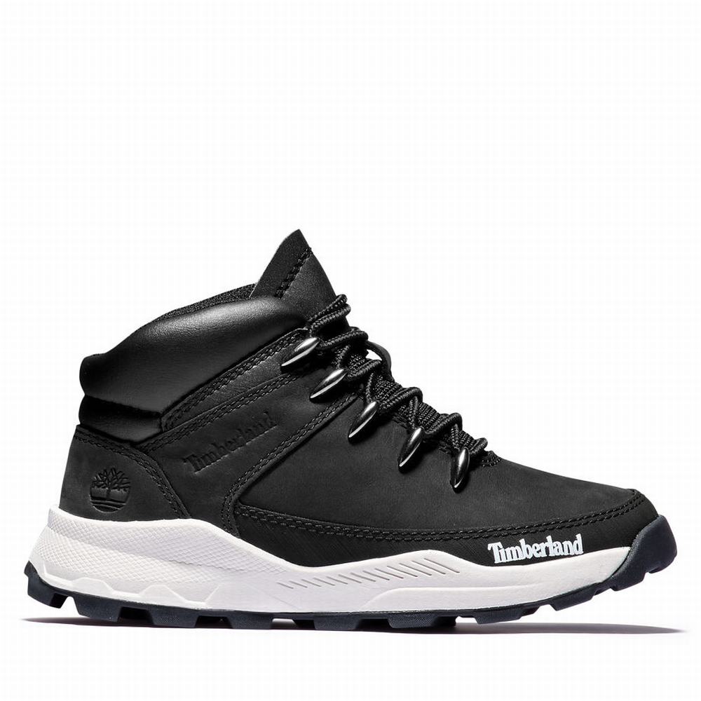 Dětské Zimní Boty Timberland Brooklyn Euro Sprint Černé | TI20134-439