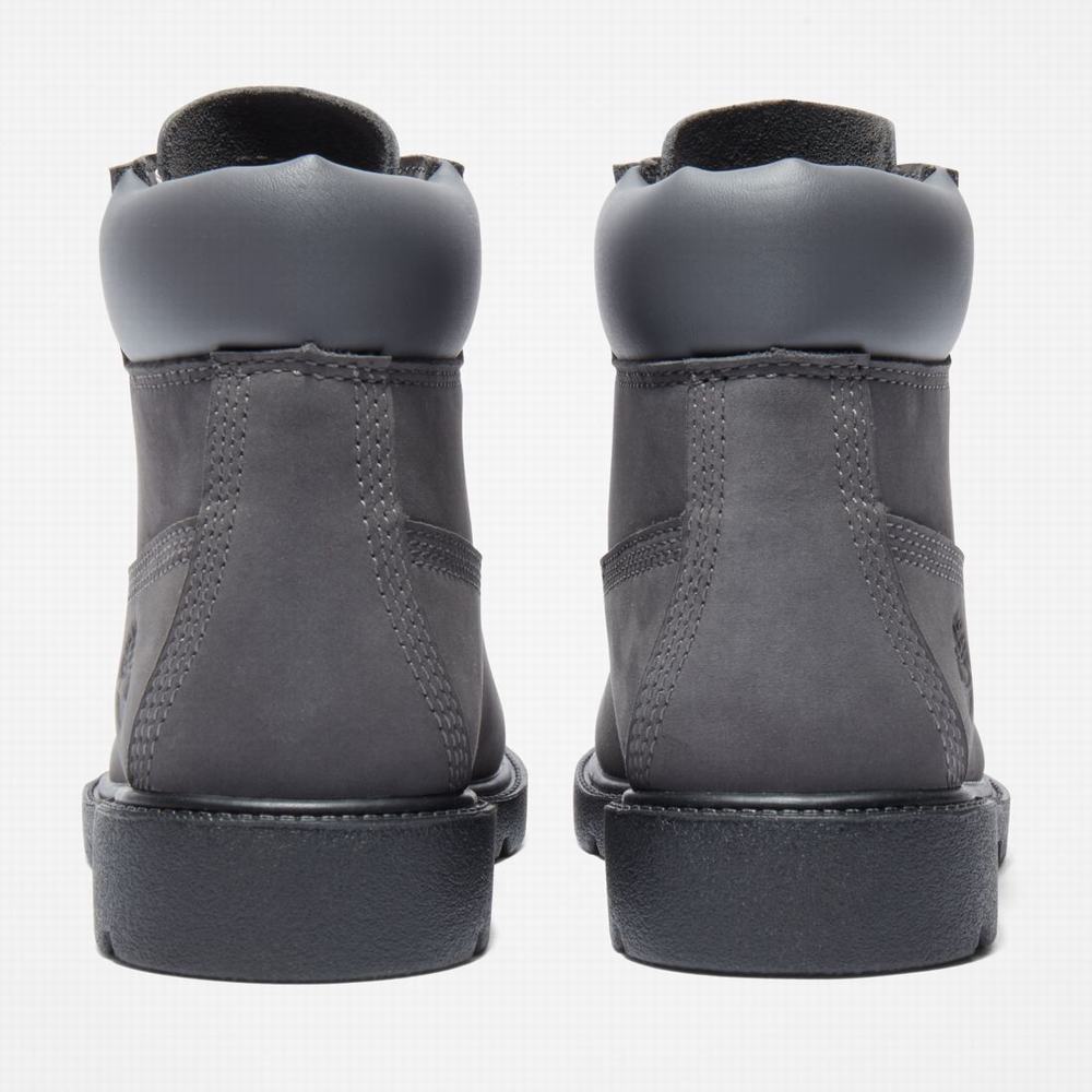 Dětské Zimní Boty Timberland Classic 6-Inch Waterproof Tmavě Šedé | TI02475-259