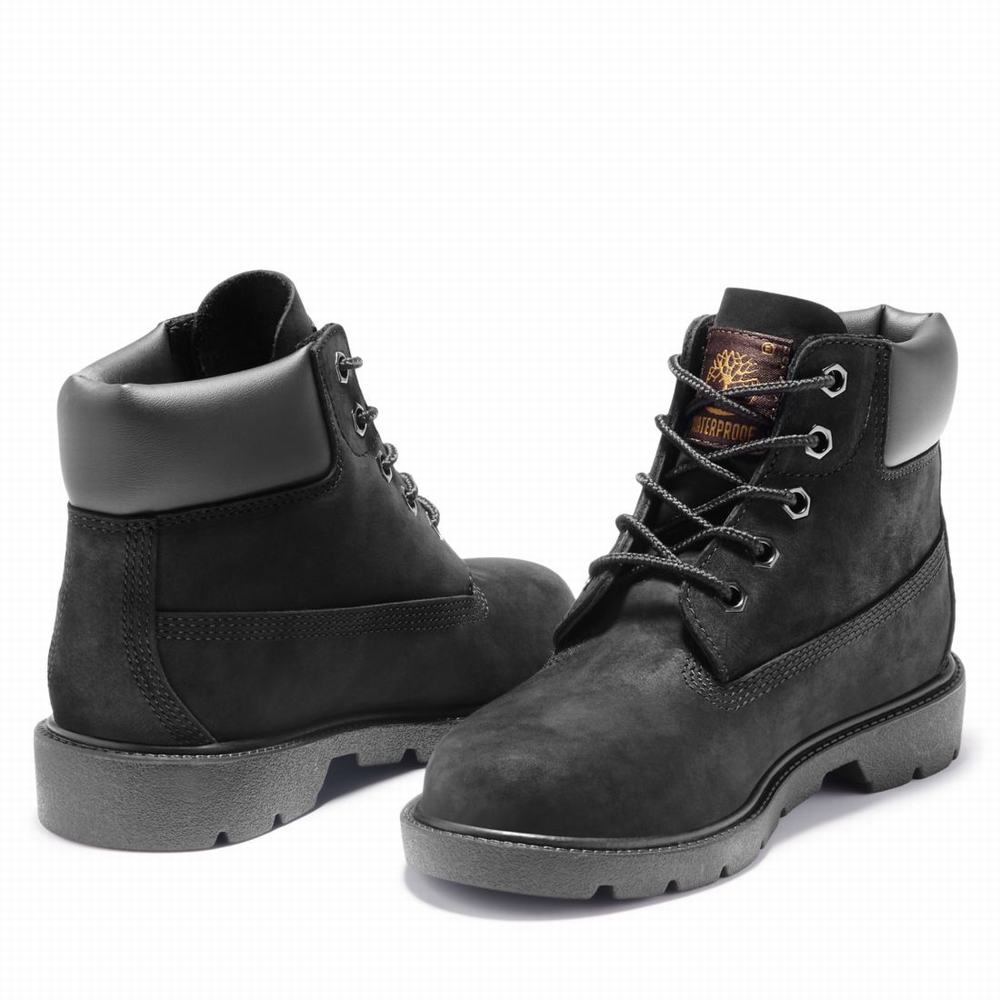 Dětské Zimní Boty Timberland Classic 6-Inch Waterproof Černé | TI09467-061