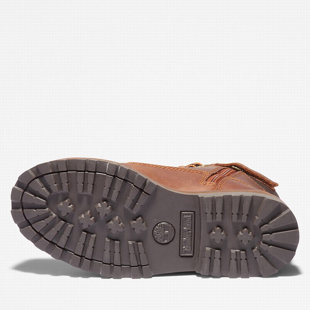 Dětské Zimní Boty Timberland Courma 6 Inch Side-Zip Hnědé | TI42150-879