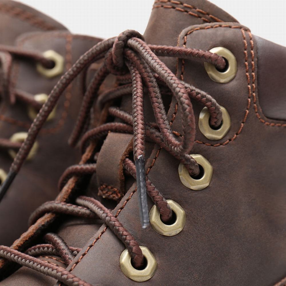 Dětské Zimní Boty Timberland Courma 6 Inch Side-Zip Tmavě Hnědé | TI65897-250