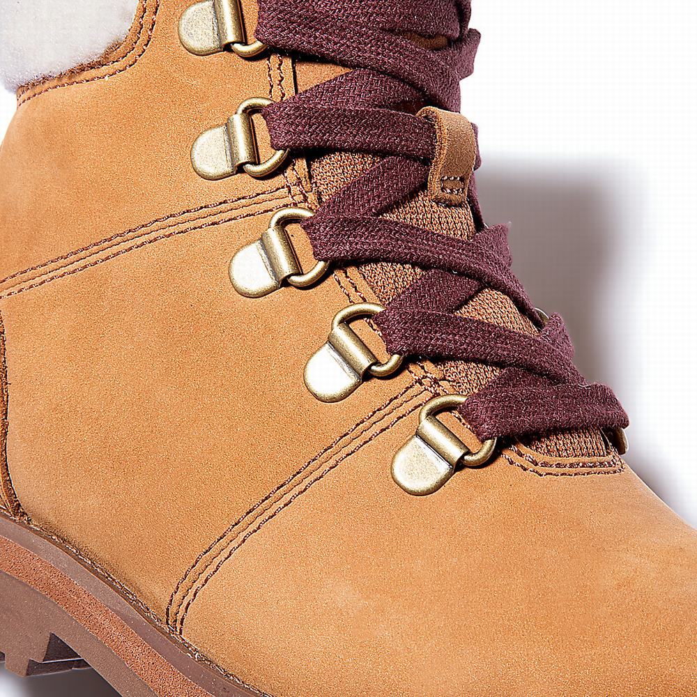 Dětské Zimní Boty Timberland Courma Podšité Světle Hnědé | TI31954-485