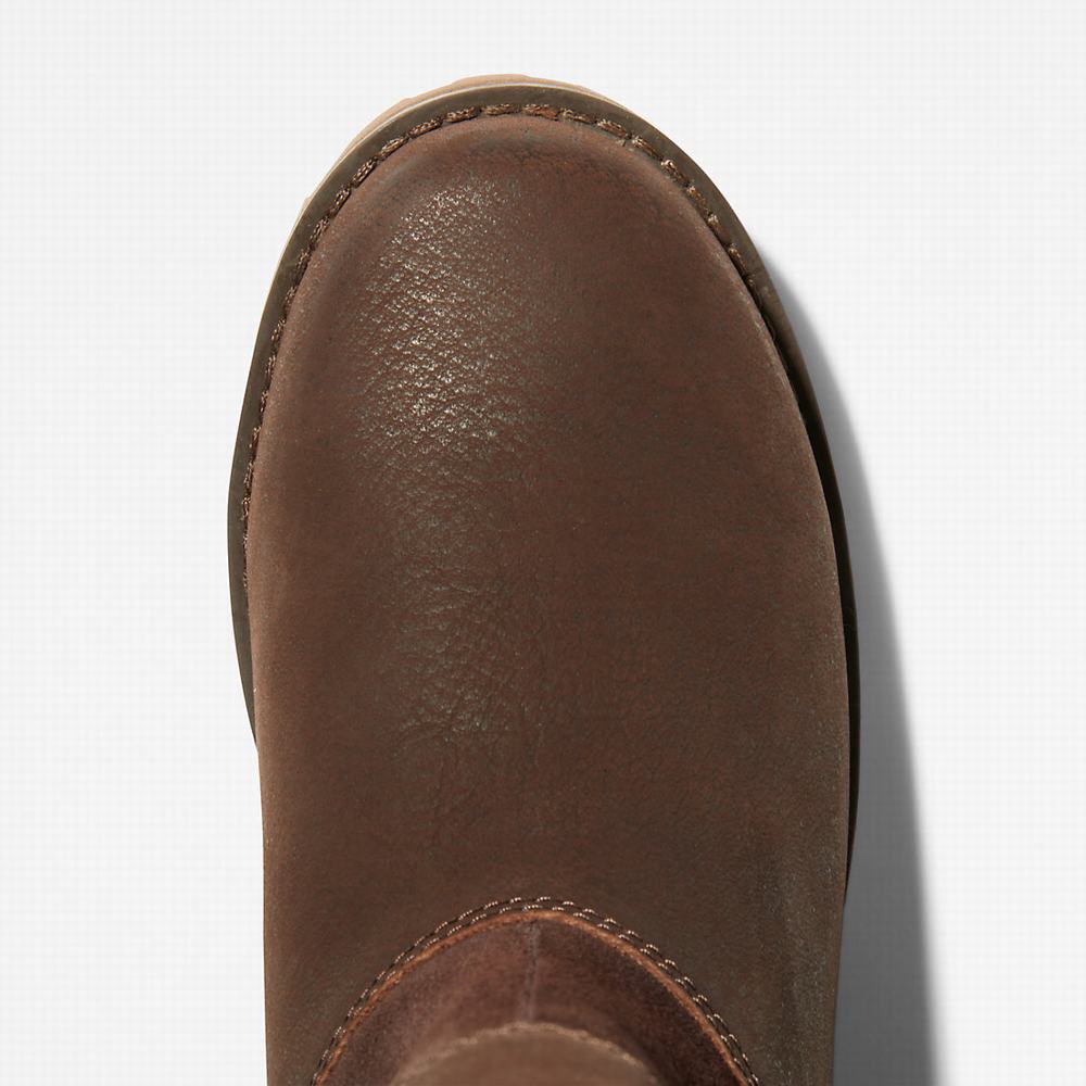 Dětské Zimní Boty Timberland Courma Pull-on Hnědé | TI39052-705