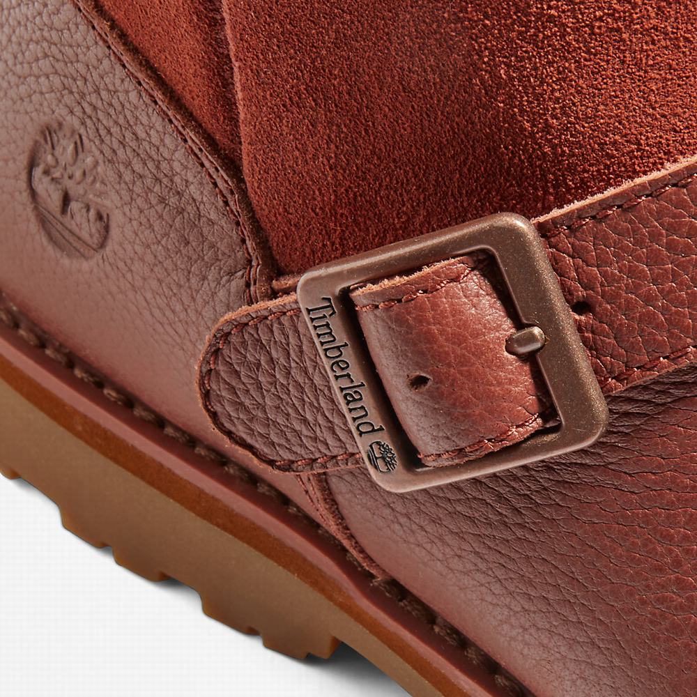 Dětské Zimní Boty Timberland Courma Side-zip Winter Hnědé | TI62134-482